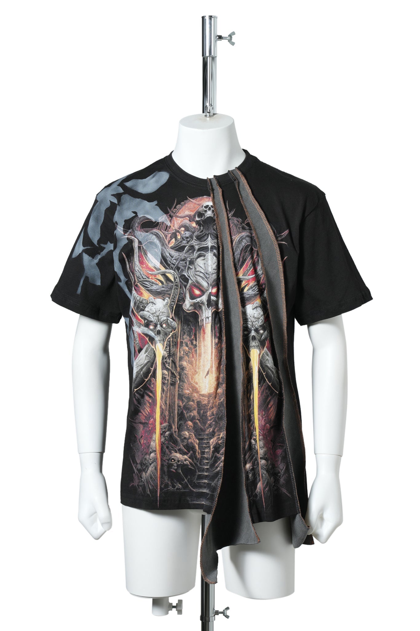THAWN PHANTASY T-SHIRT / BLACK ORANGE