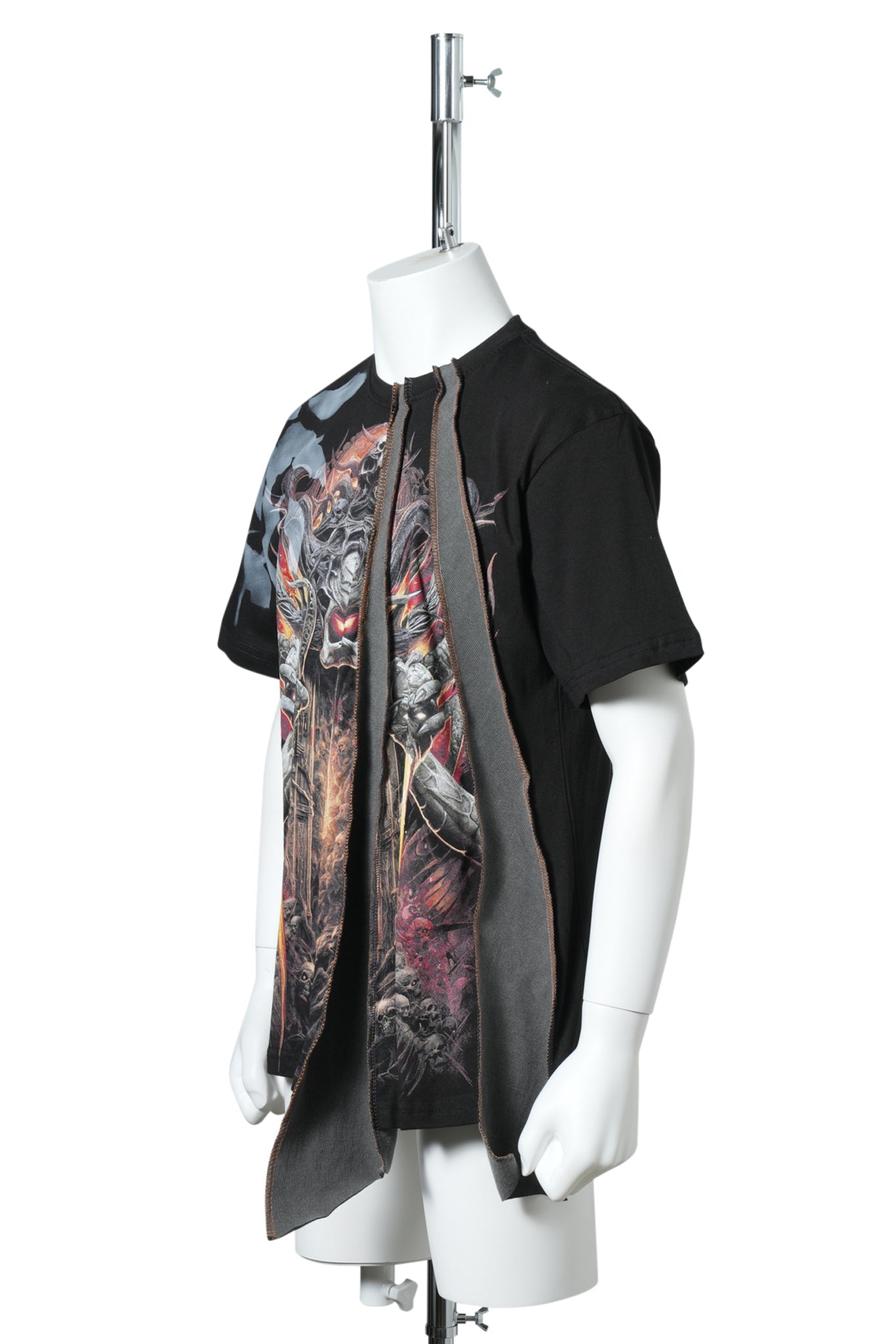 THAWN PHANTASY T-SHIRT / BLACK ORANGE