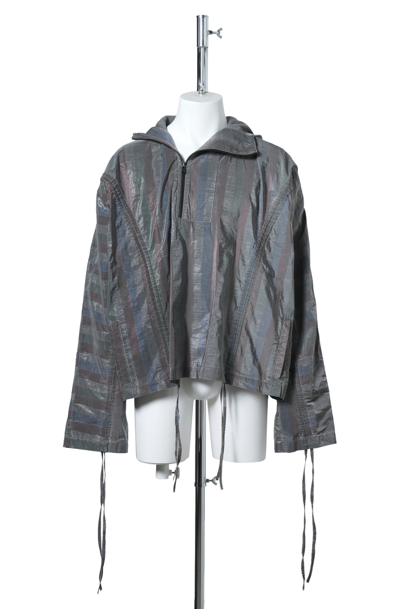 METAMORPHASIS WINDBREAKER / STRIPE CHARCOAL