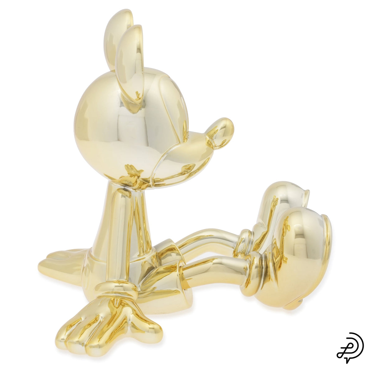 SITTING MICKEY BY MARCEL WANDERS / 05:CHROMED GOLD