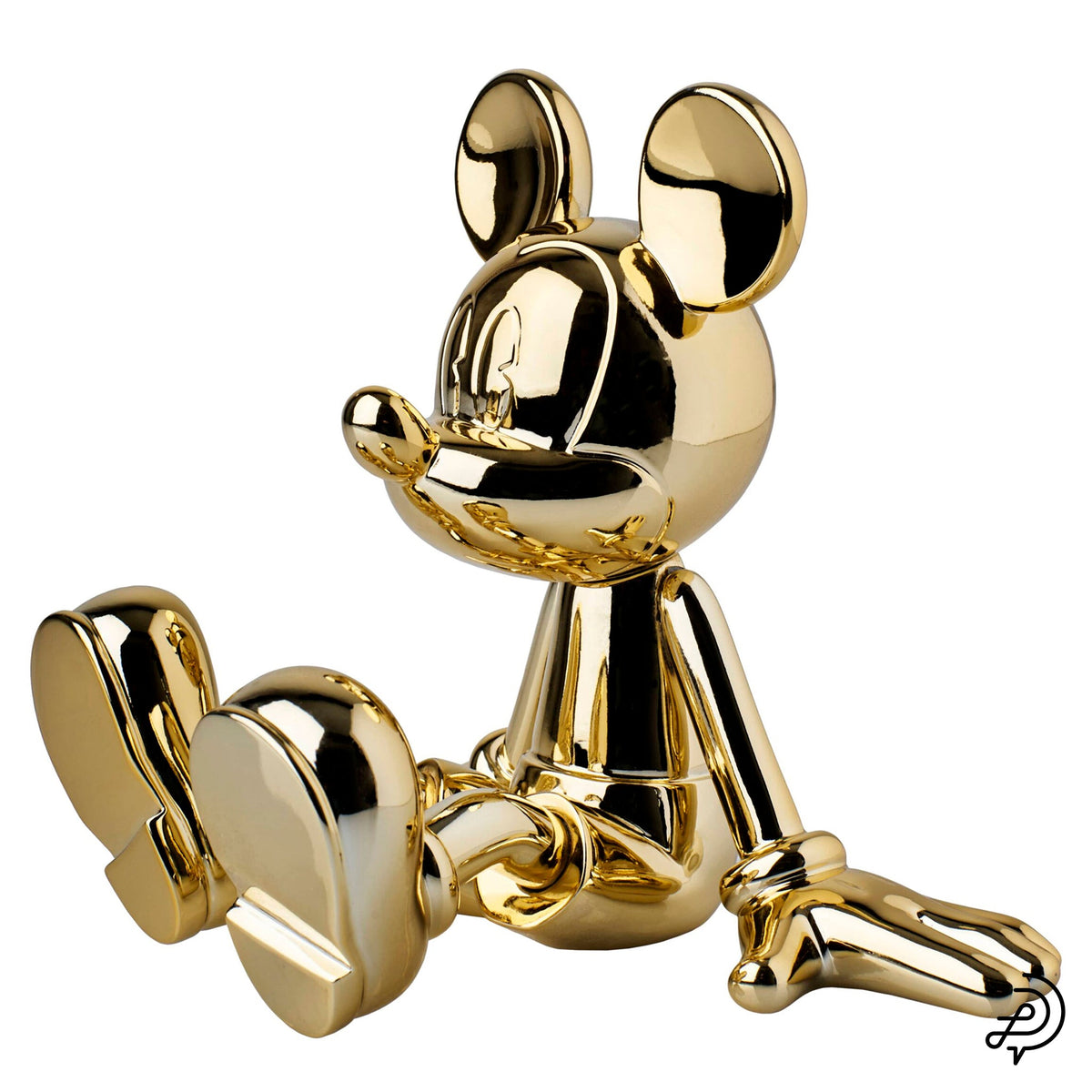 SITTING MICKEY BY MARCEL WANDERS / 05:CHROMED GOLD