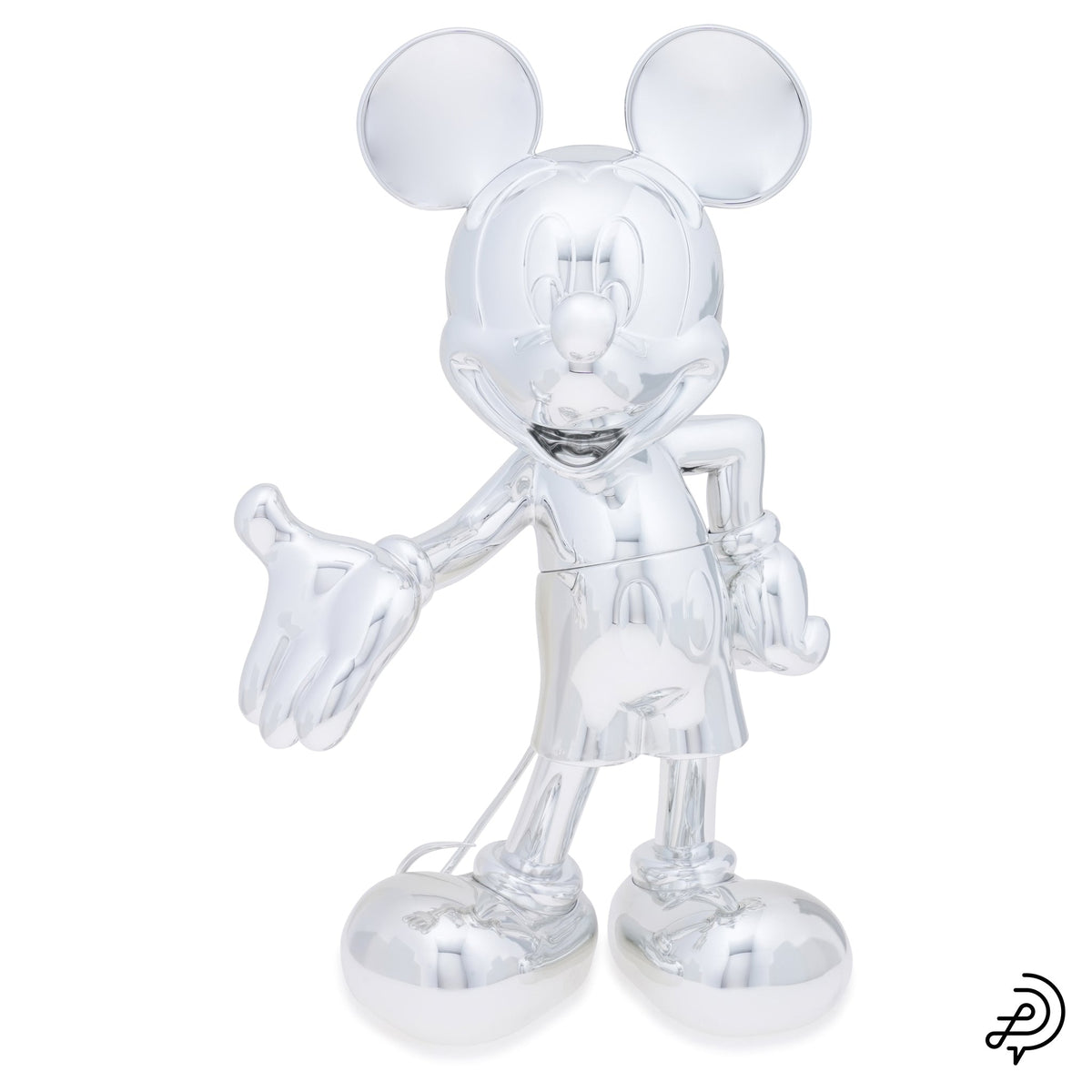 MICKEY WELCOME 30cm / 00:CHROMED SILVER