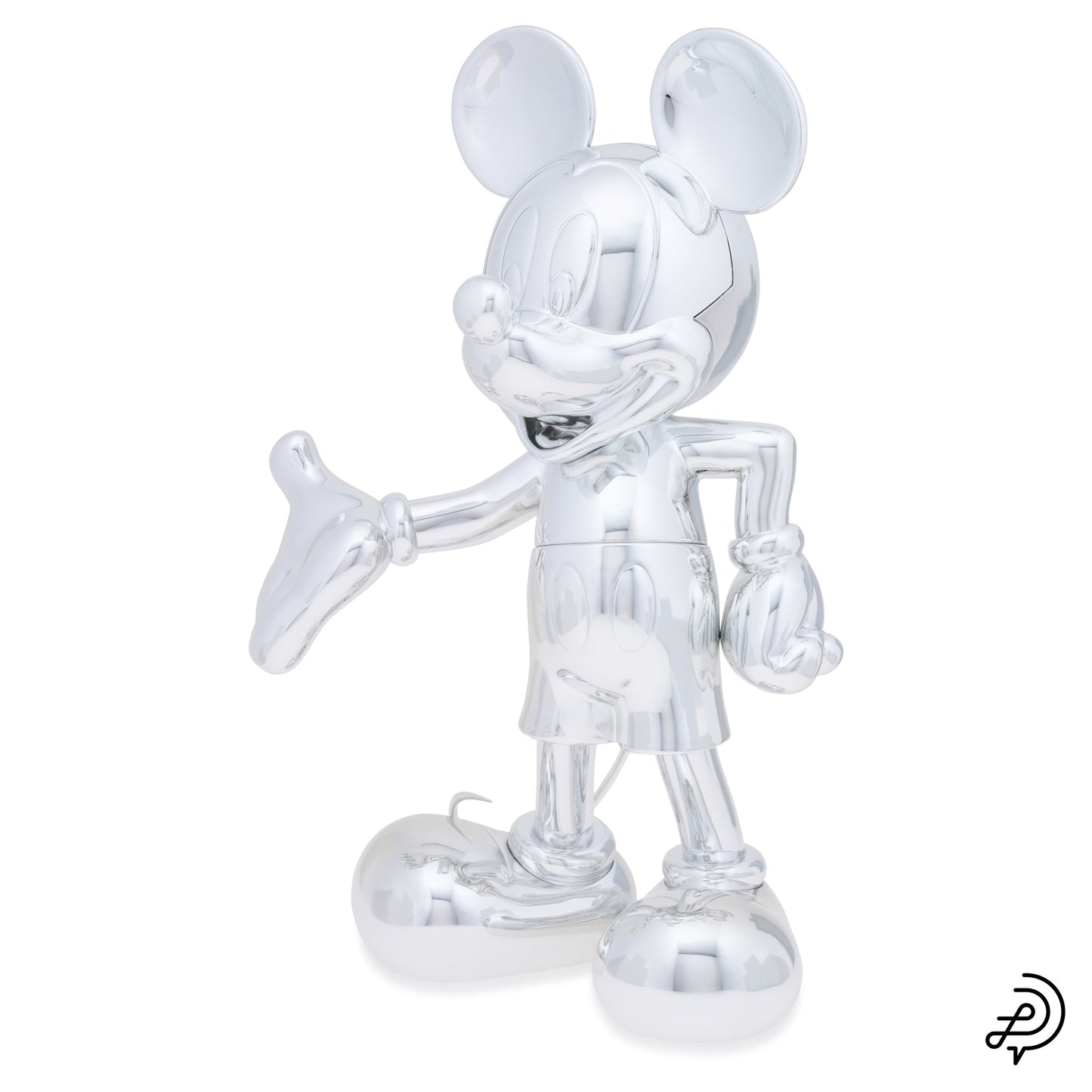 MICKEY WELCOME 30cm / 00:CHROMED SILVER