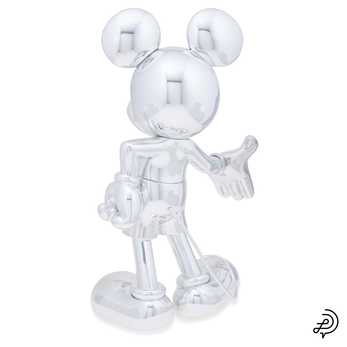 MICKEY WELCOME 30cm / 00:CHROMED SILVER