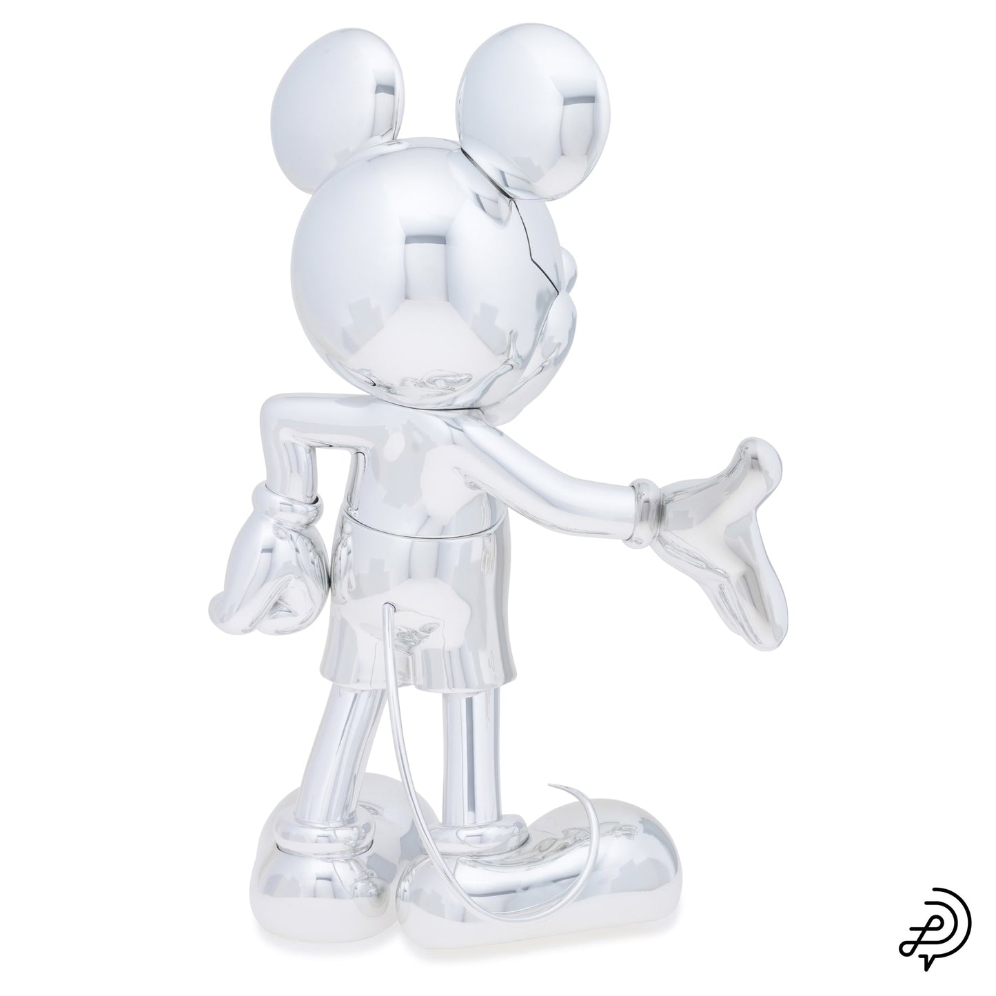 MICKEY WELCOME 30cm / 00:CHROMED SILVER