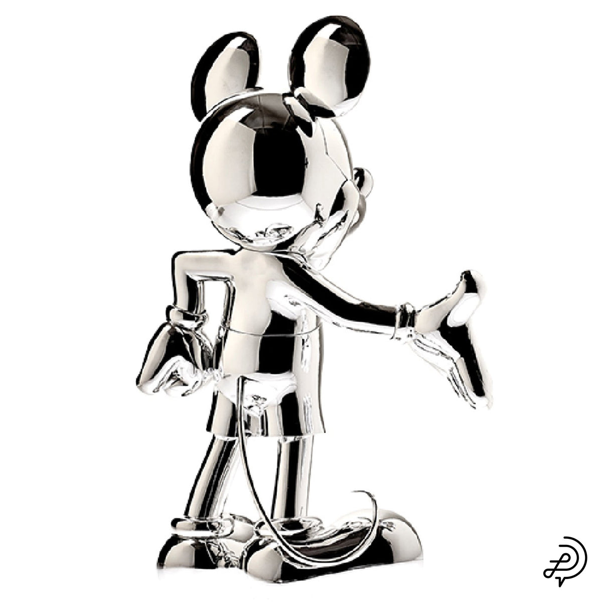 MICKEY WELCOME 30cm / 00:CHROMED SILVER