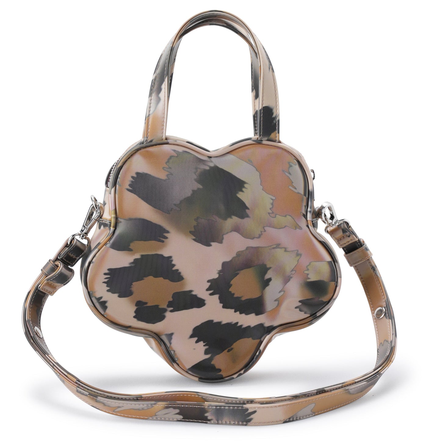 LENTICULAR MINI FLOWER BAG / LEOPARD