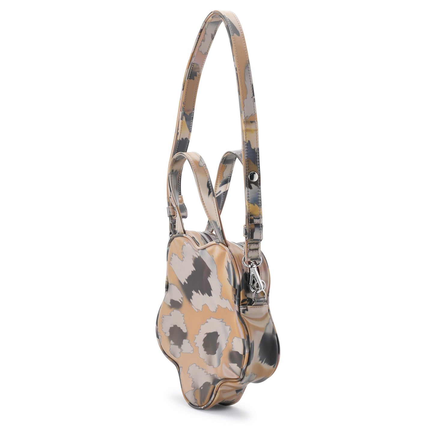 LENTICULAR MINI FLOWER BAG / LEOPARD