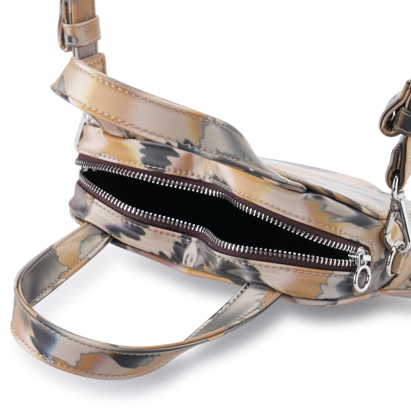 LENTICULAR MINI FLOWER BAG / LEOPARD