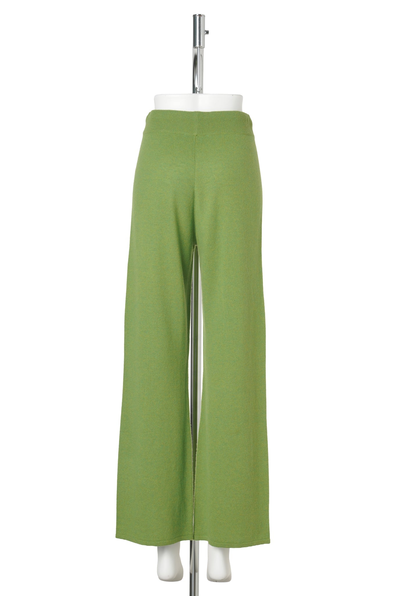 CARROT PATCH KNITTED TROUSERS / CARROT PATCH W/ LIME