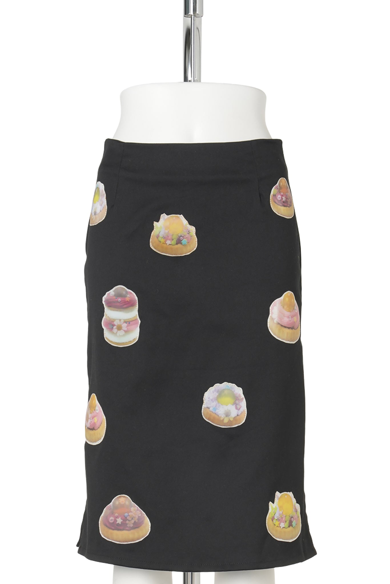 LENTICULAR QUEREMOS PASTELES TARTLETTE PATCHWORK MIDI / BLACK