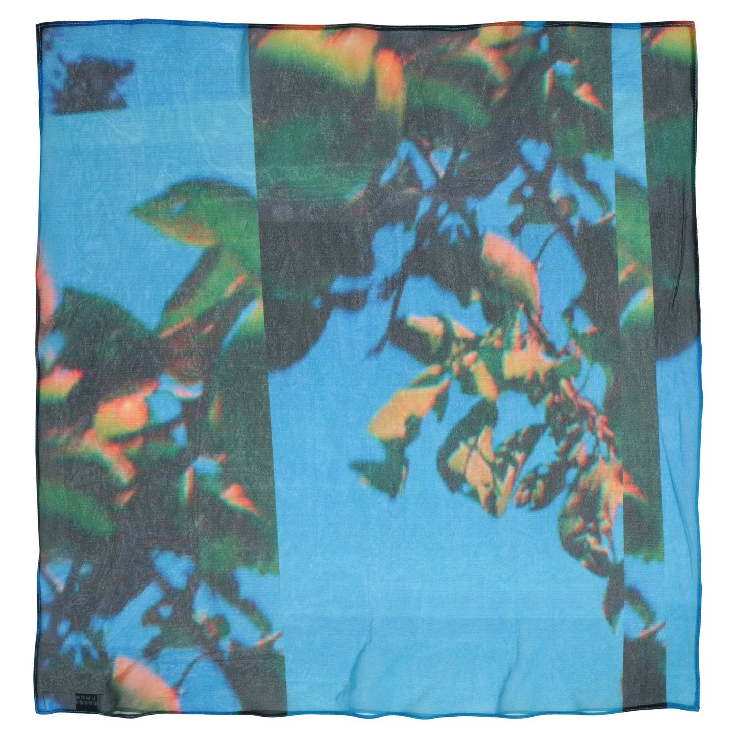 LOOP MESH SEMI SHEER BANDANA / RAINBOW STRIPE