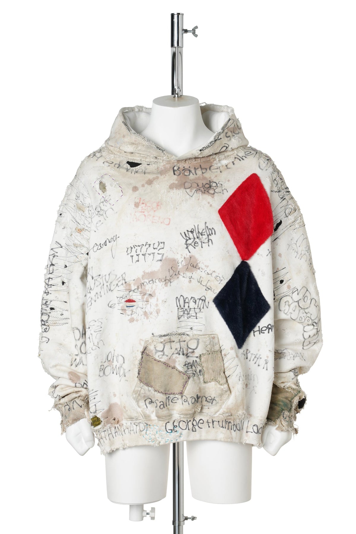 PSYCHOLOGIST KODIAK HOODIE / WHITE