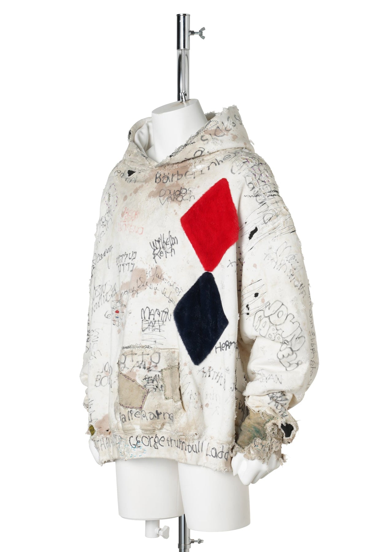 PSYCHOLOGIST KODIAK HOODIE / WHITE