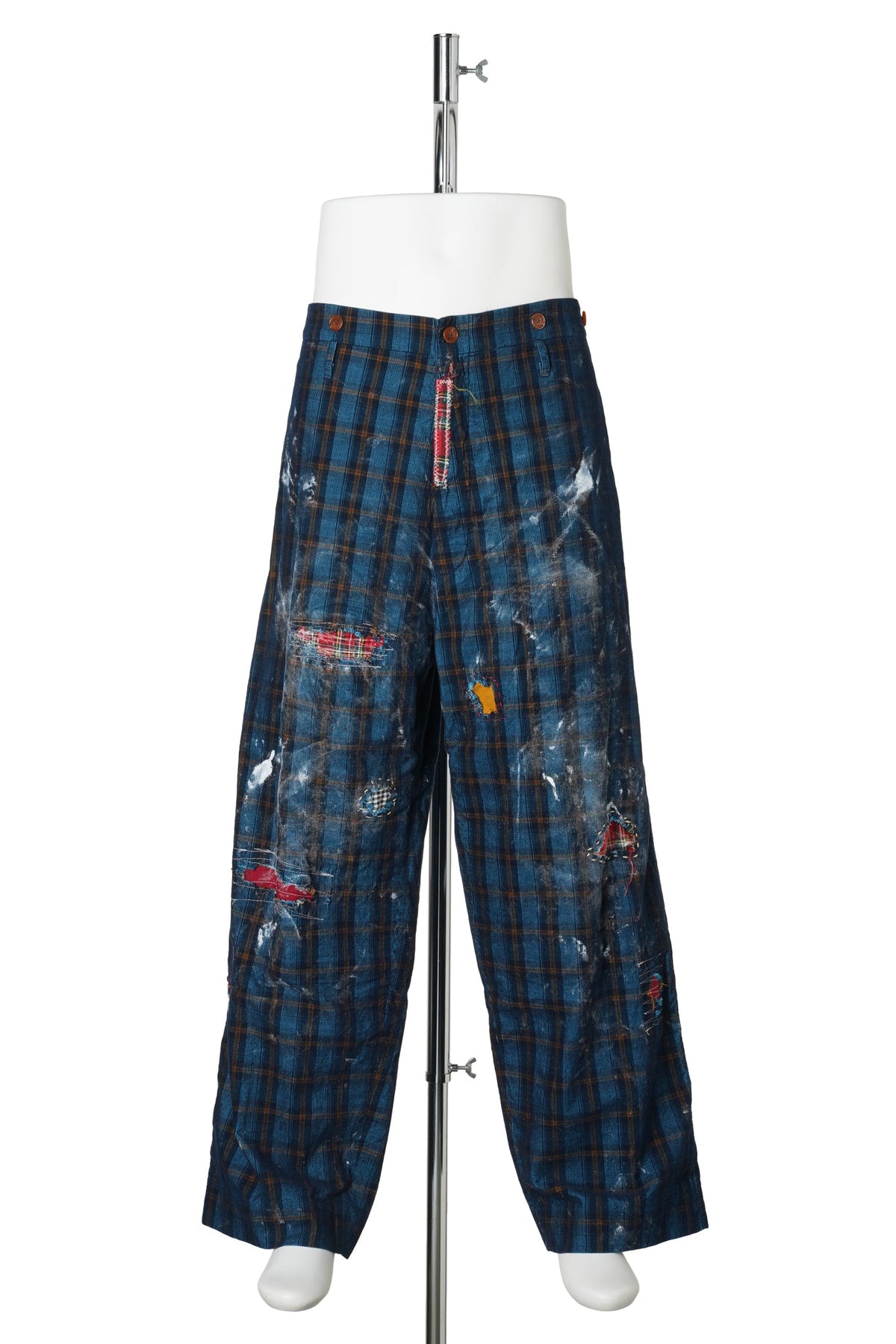 CLOWN PLAID TROUSERS / BLUE CHECK