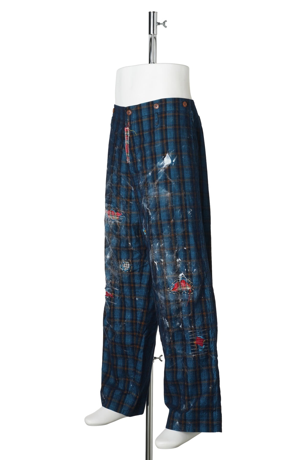 CLOWN PLAID TROUSERS / BLUE CHECK