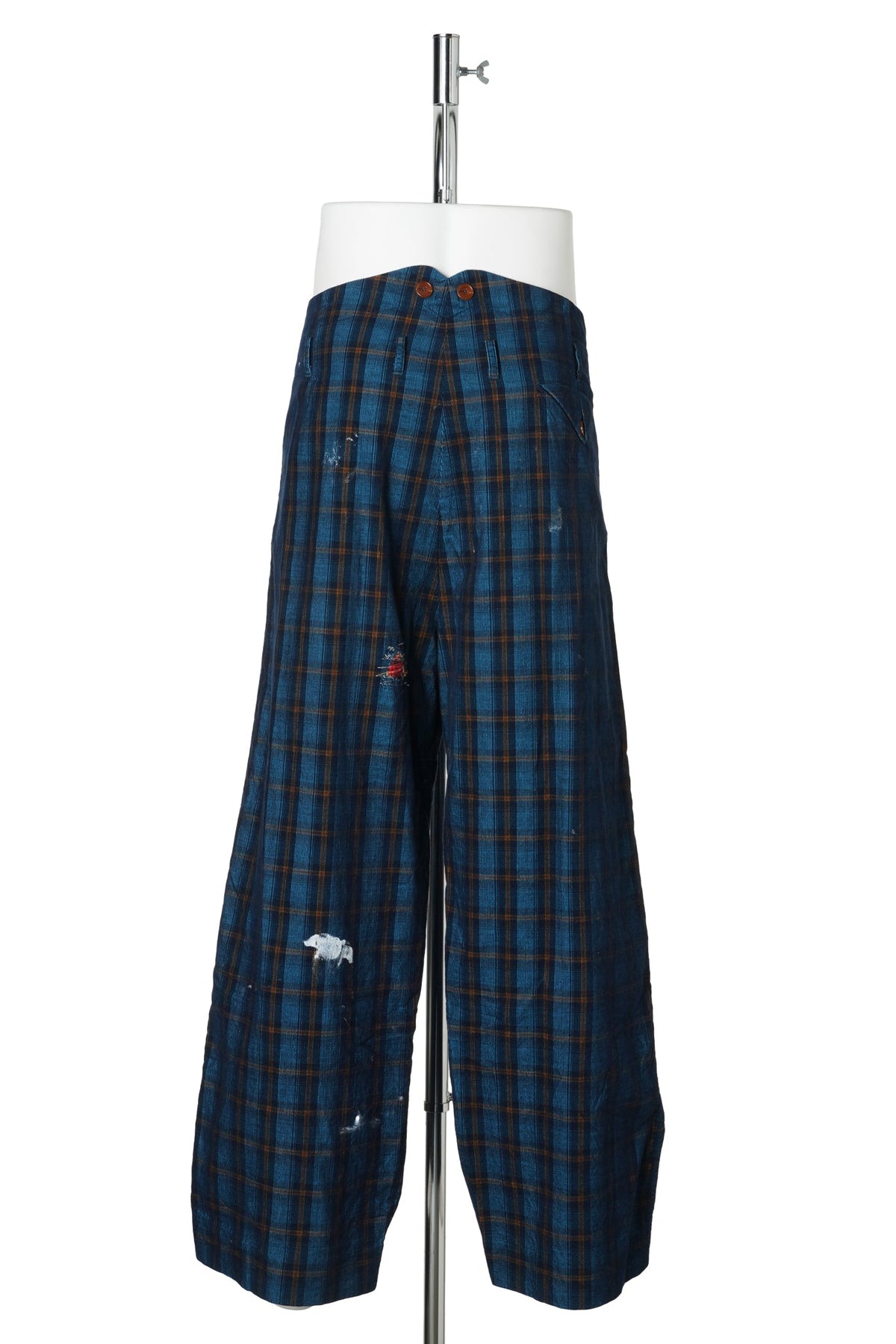 CLOWN PLAID TROUSERS / BLUE CHECK