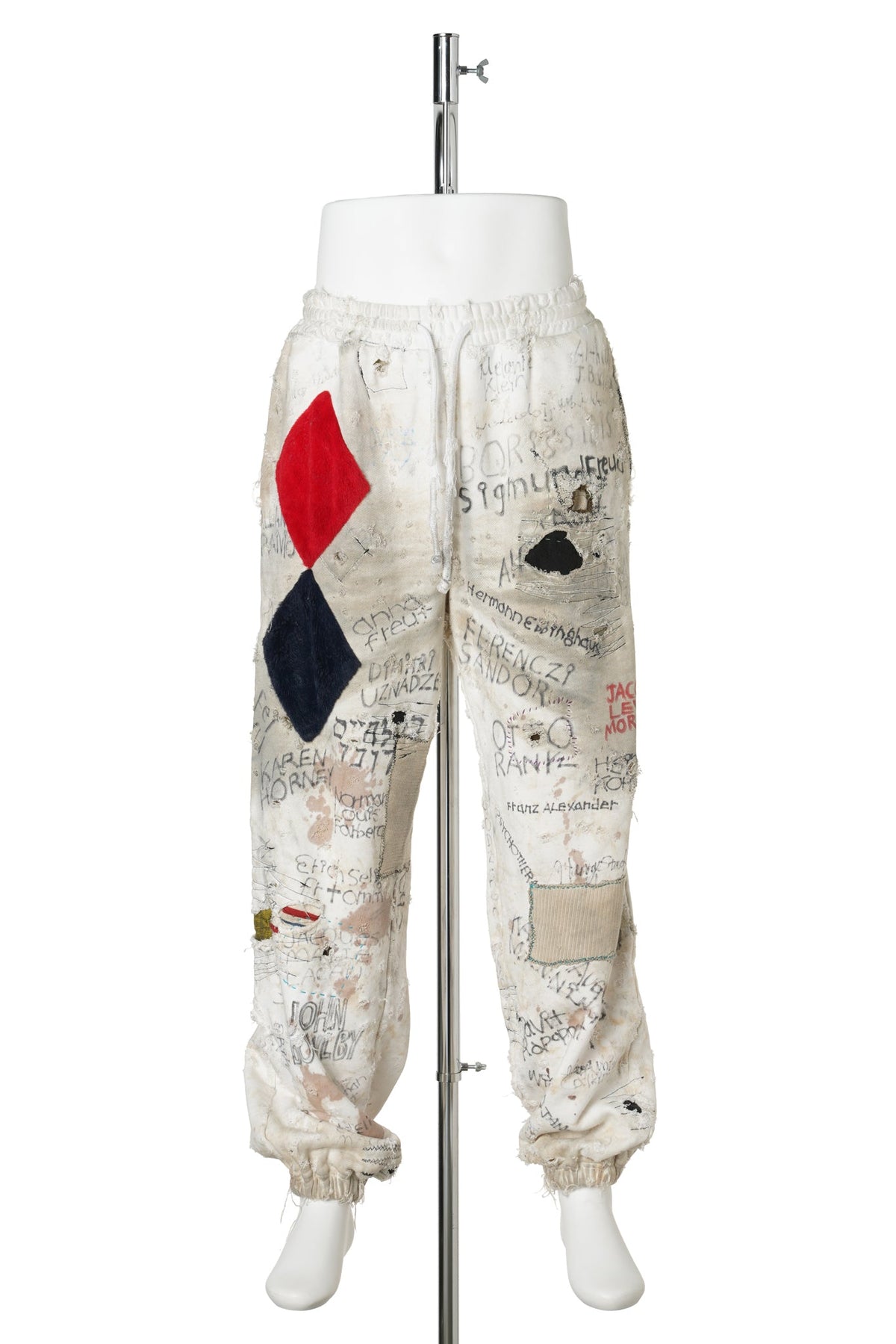 PSYCHOLOGIST KODIAK SWEAT PANTS / WHITE