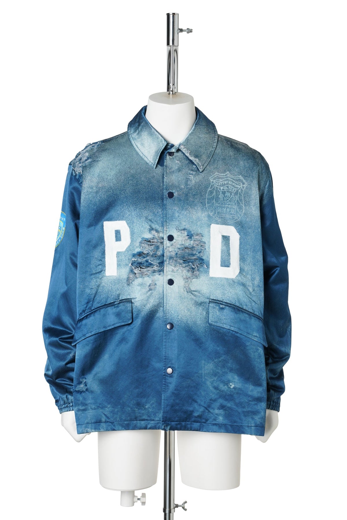 VILLAIN POLICEMAN COACH JACKET / NAVY