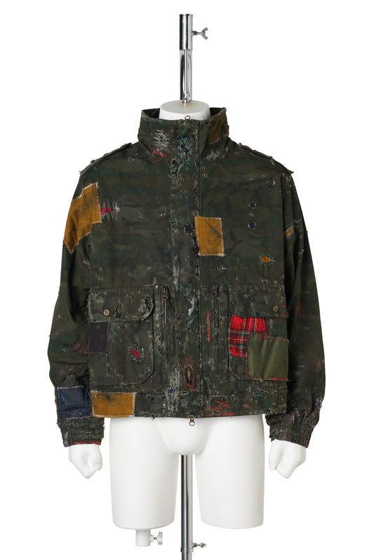 VILLAIN POLICEMAN JACKET / WOODLAND CAMO