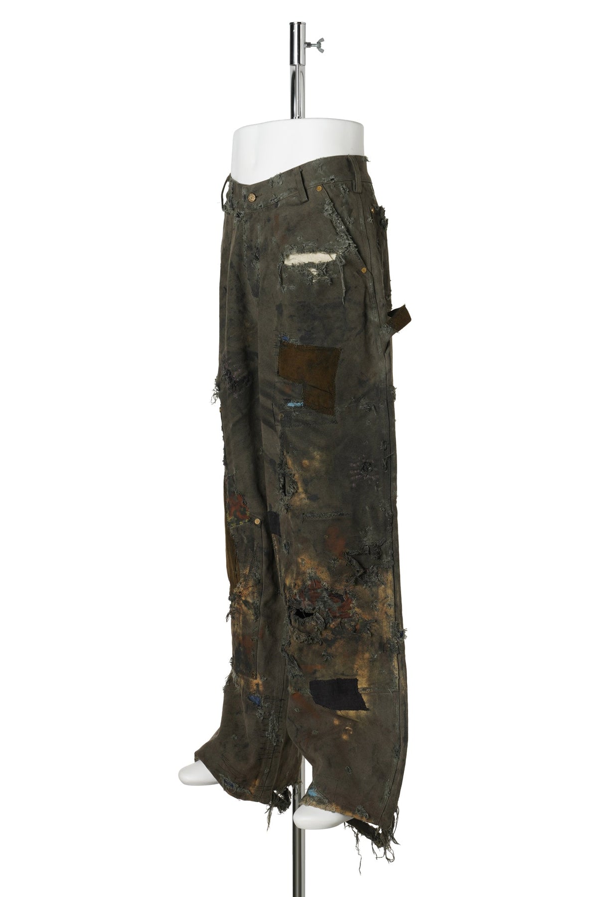 BIZARRED DOUBLE KNEE PANTS / KHAKI