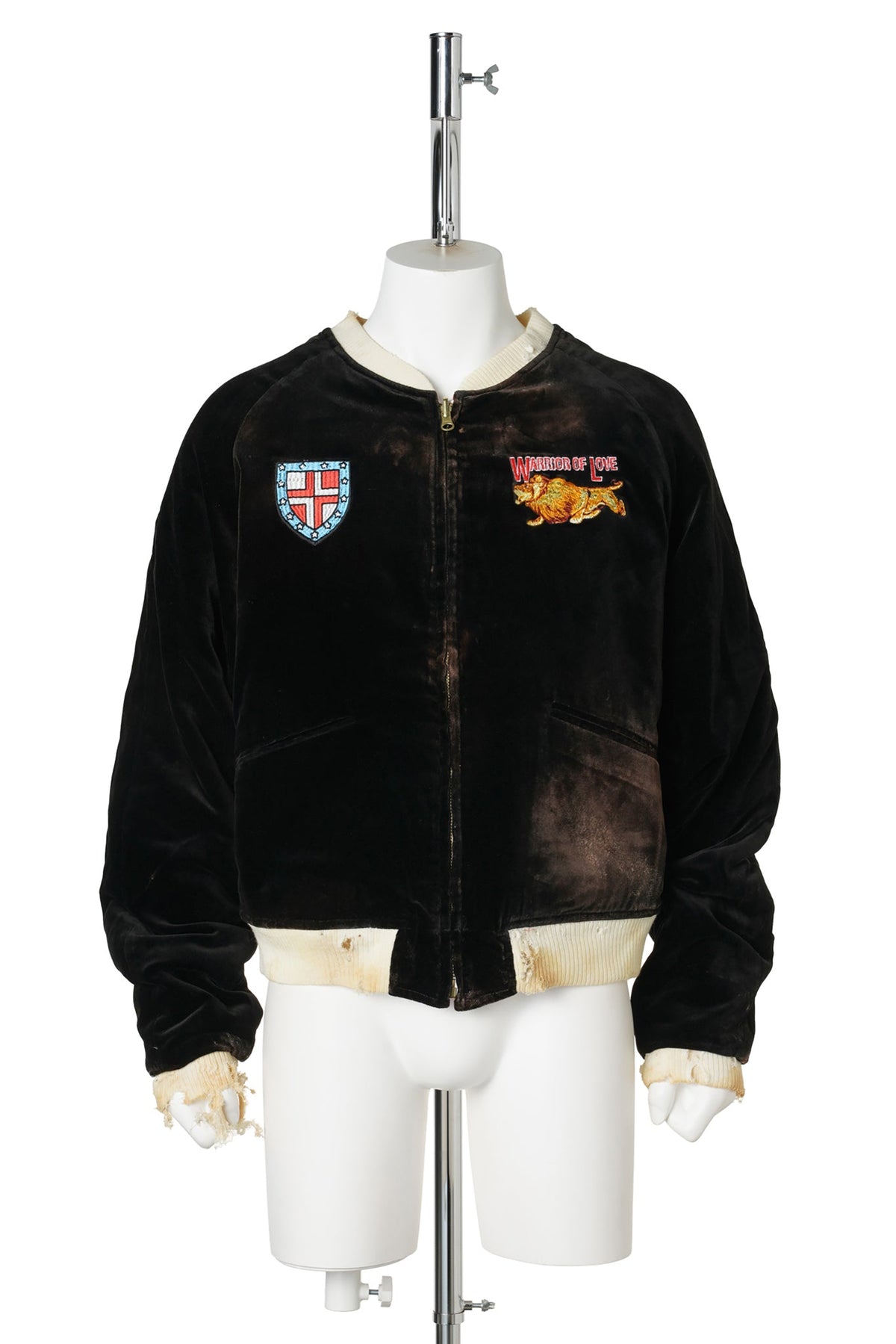 CHRIS CHAN SOUVENIR JACKET / BLACK x RED