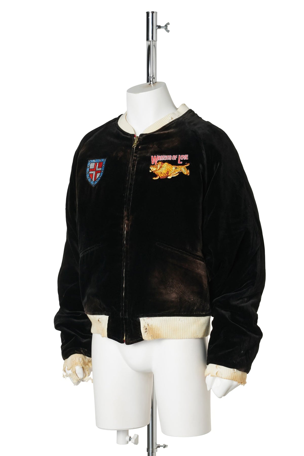 CHRIS CHAN SOUVENIR JACKET / BLACK x RED