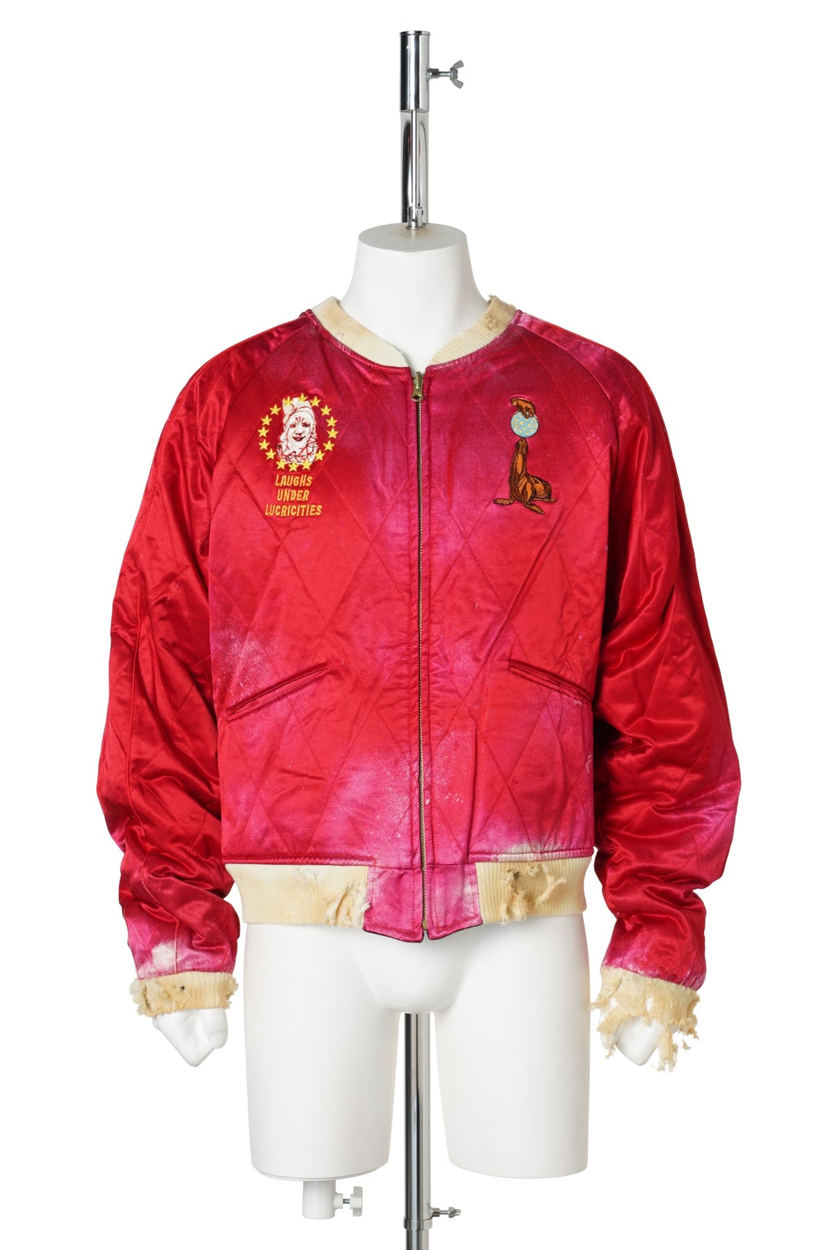 CHRIS CHAN SOUVENIR JACKET / BLACK x RED
