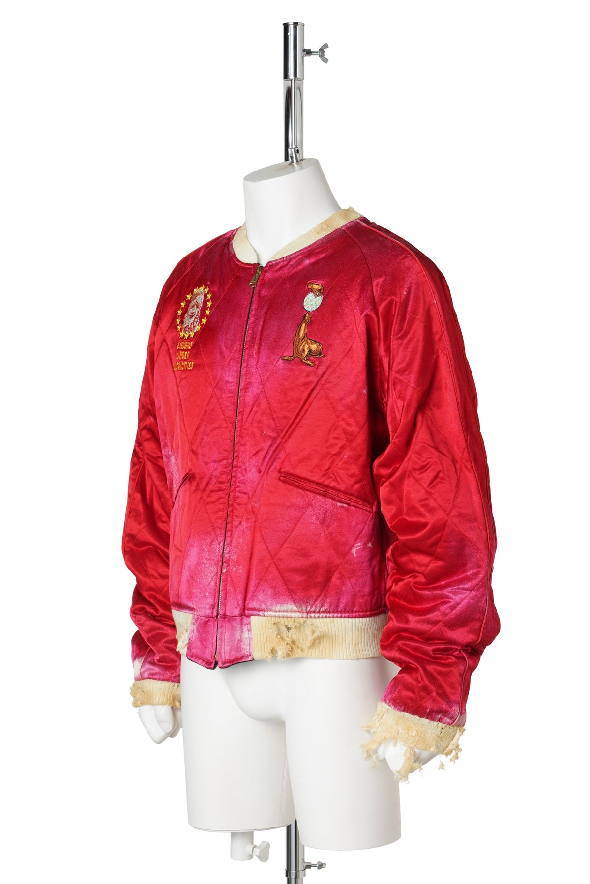 CHRIS CHAN SOUVENIR JACKET / BLACK x RED