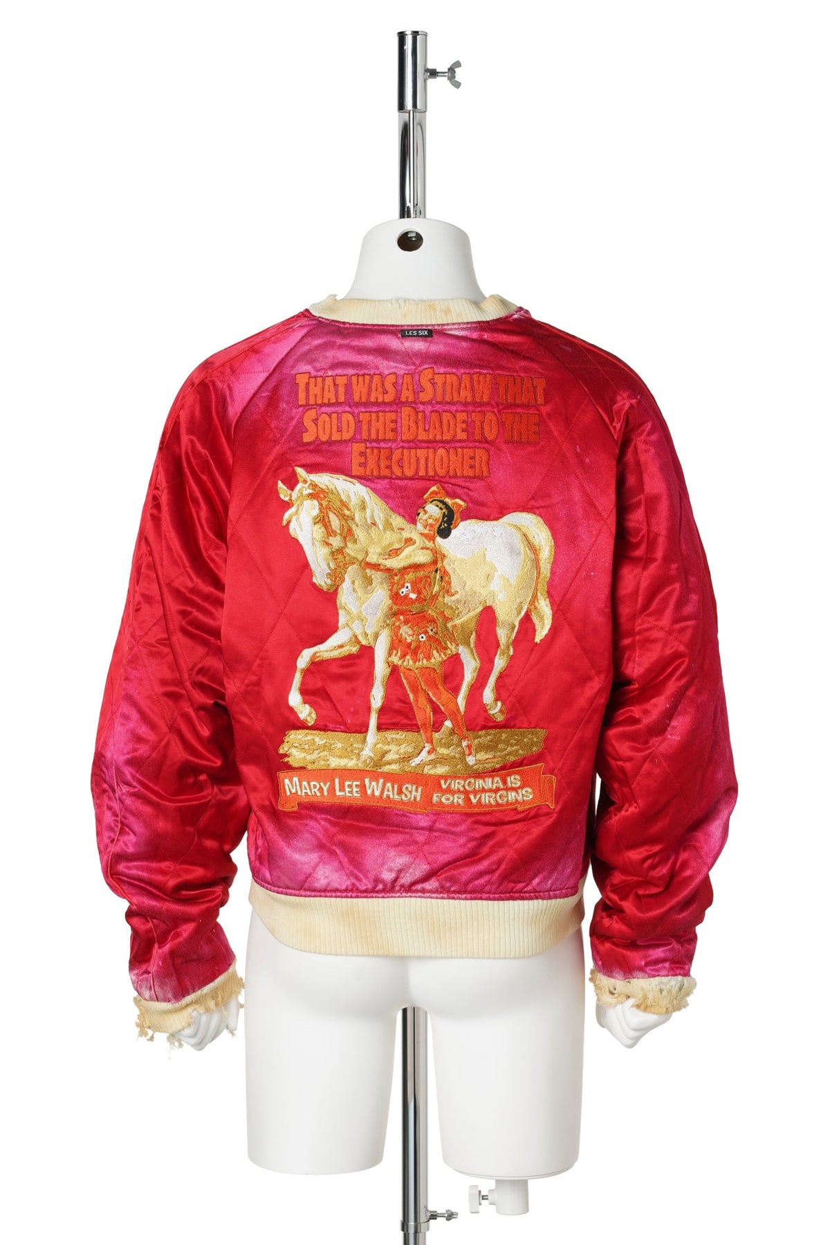 CHRIS CHAN SOUVENIR JACKET / BLACK x RED