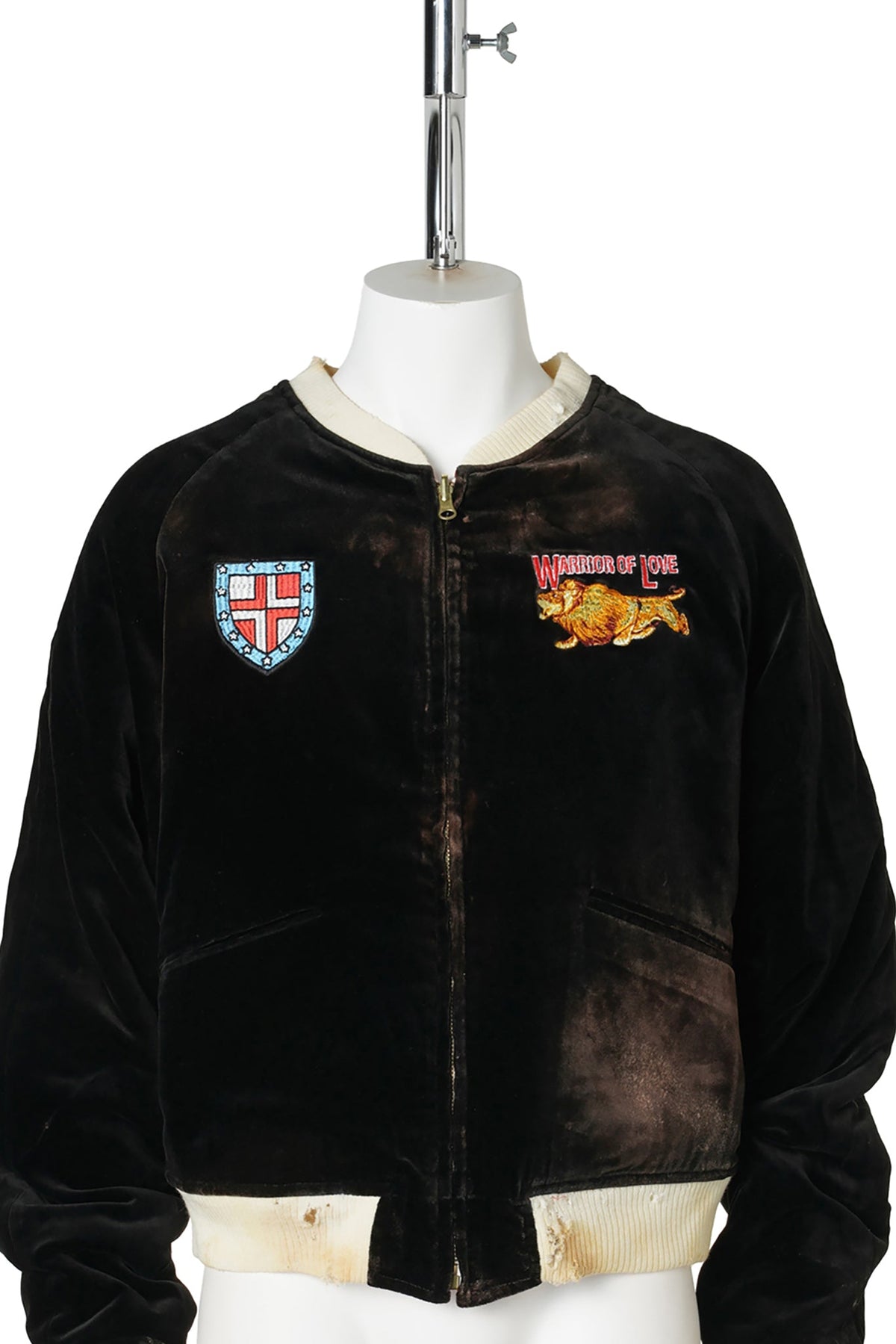 CHRIS CHAN SOUVENIR JACKET / BLACK x RED