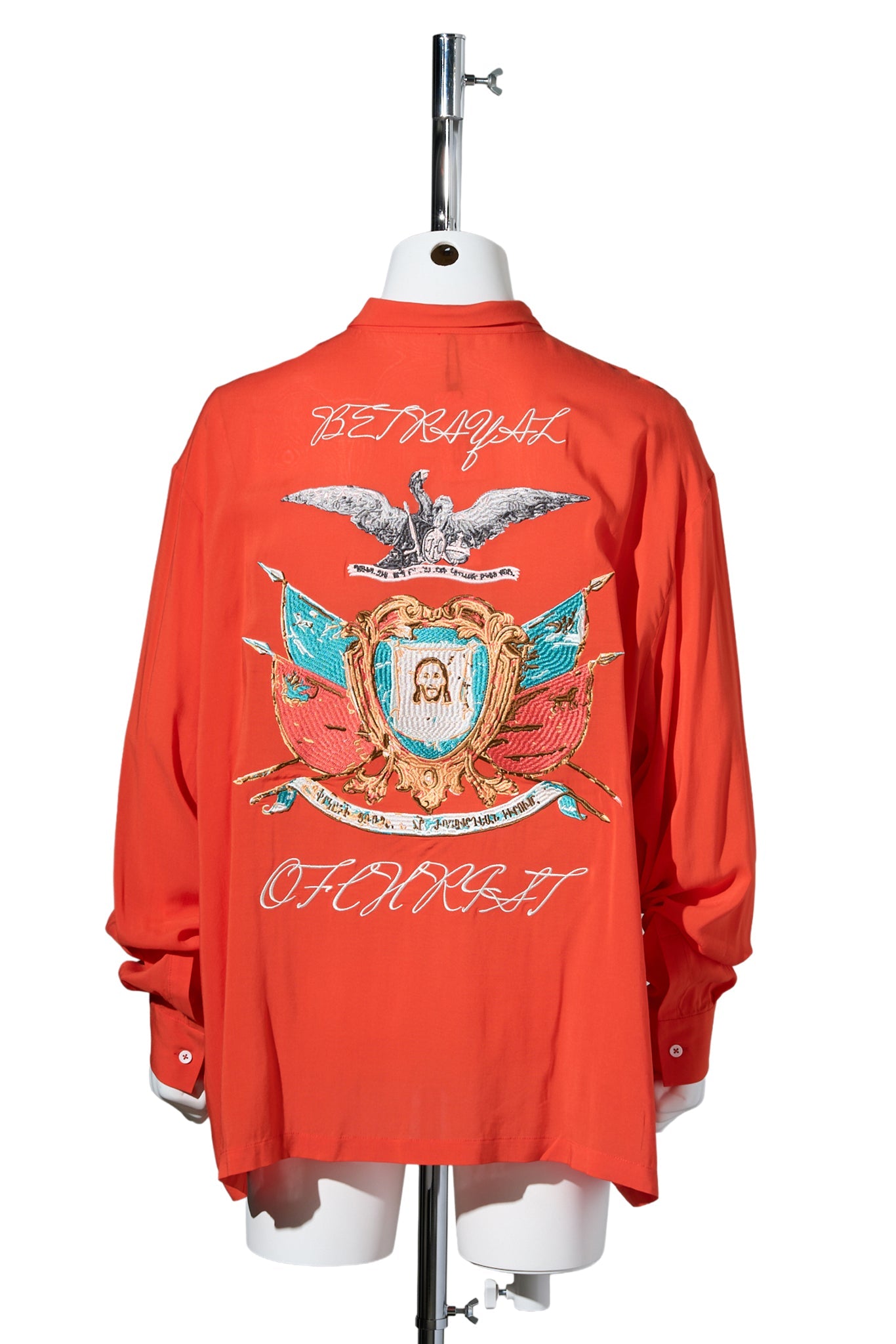 LITURGICAL EMBROIDERED SHIRT / RED