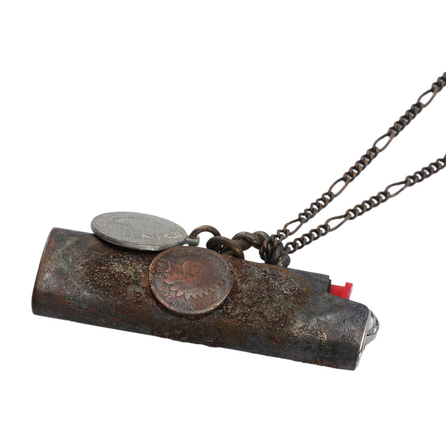 FIRE RUSTED NECKLACE / RUST