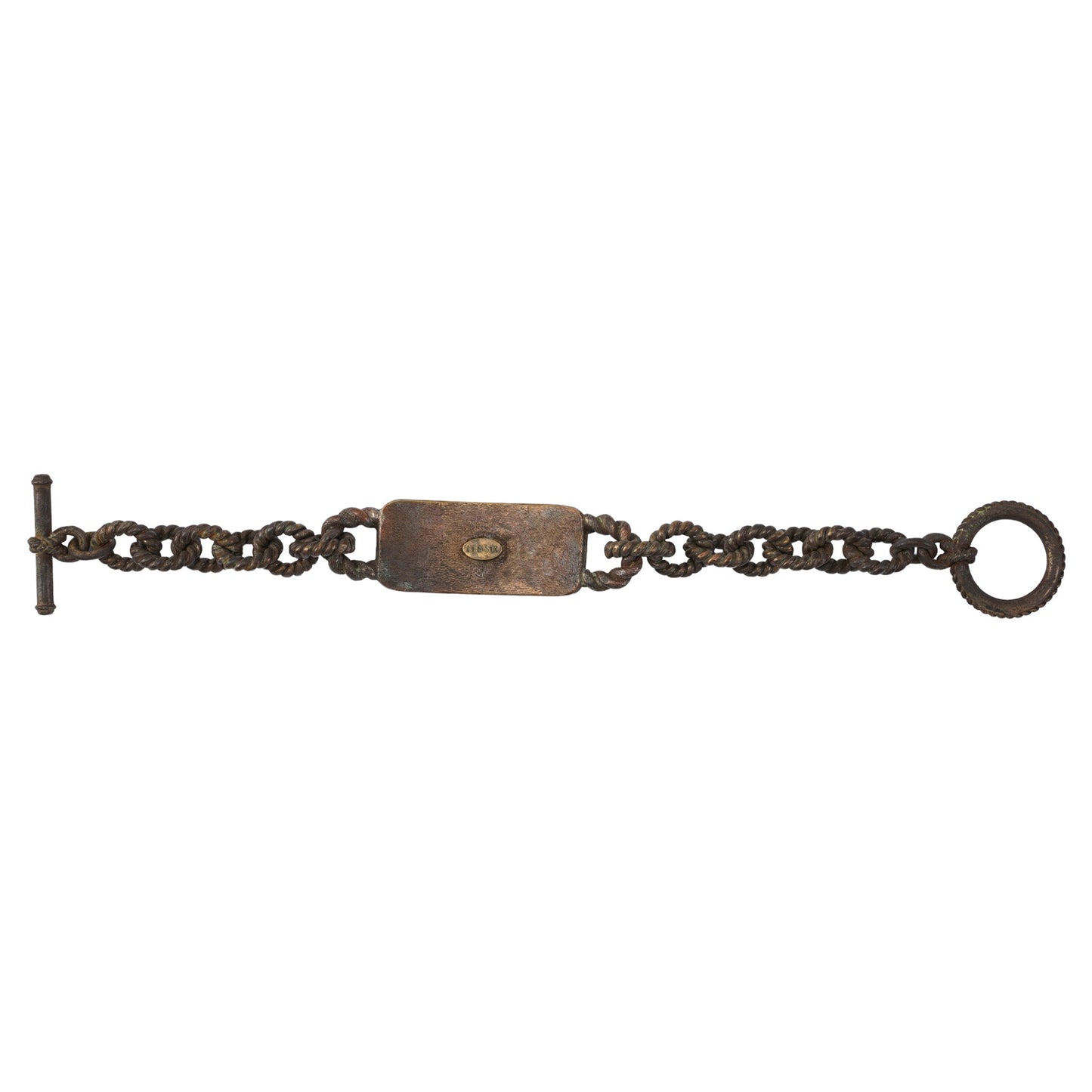 LATCH RUSTED BRACELET / COIN 1