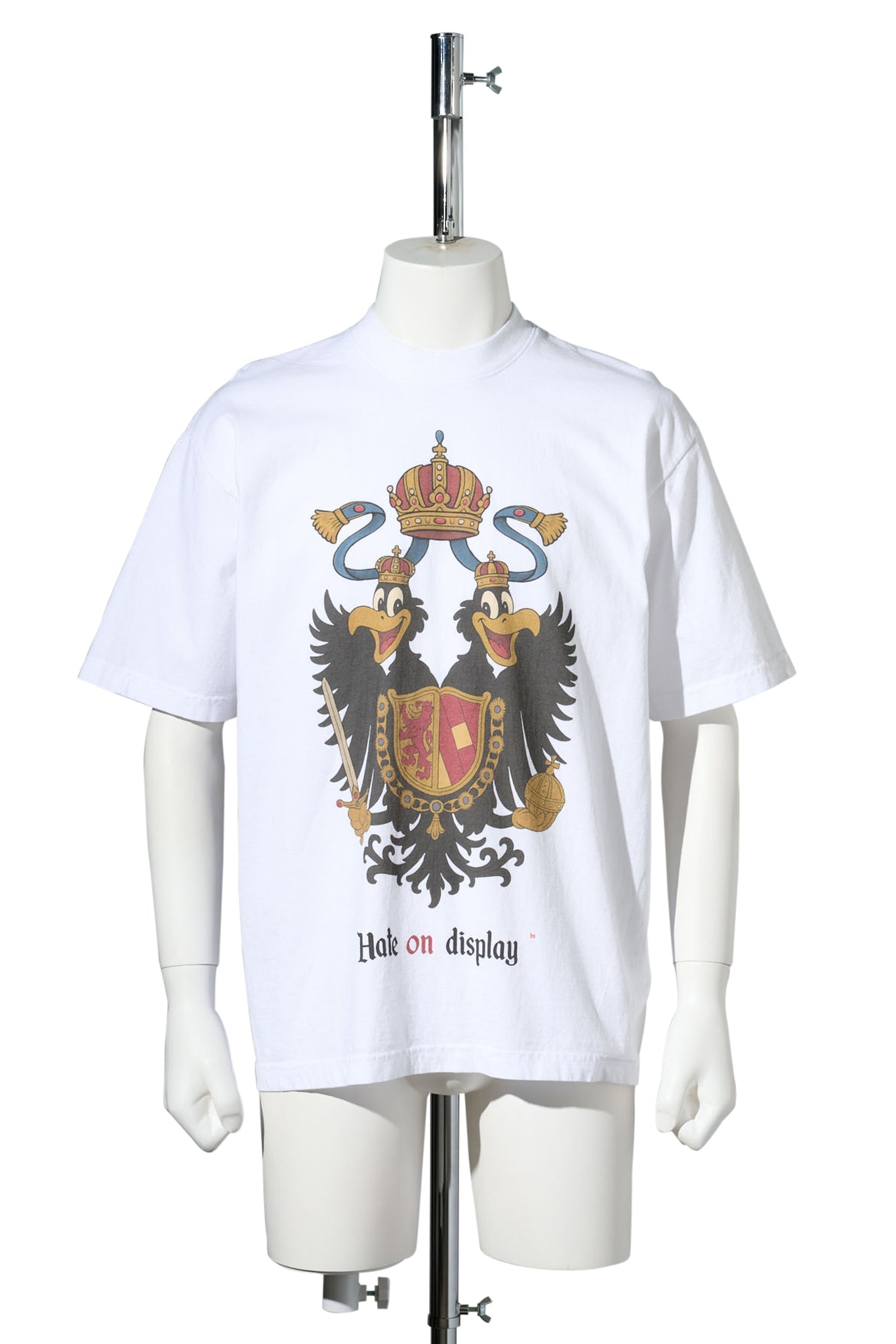 ROYAL HATE TEE / WHITE