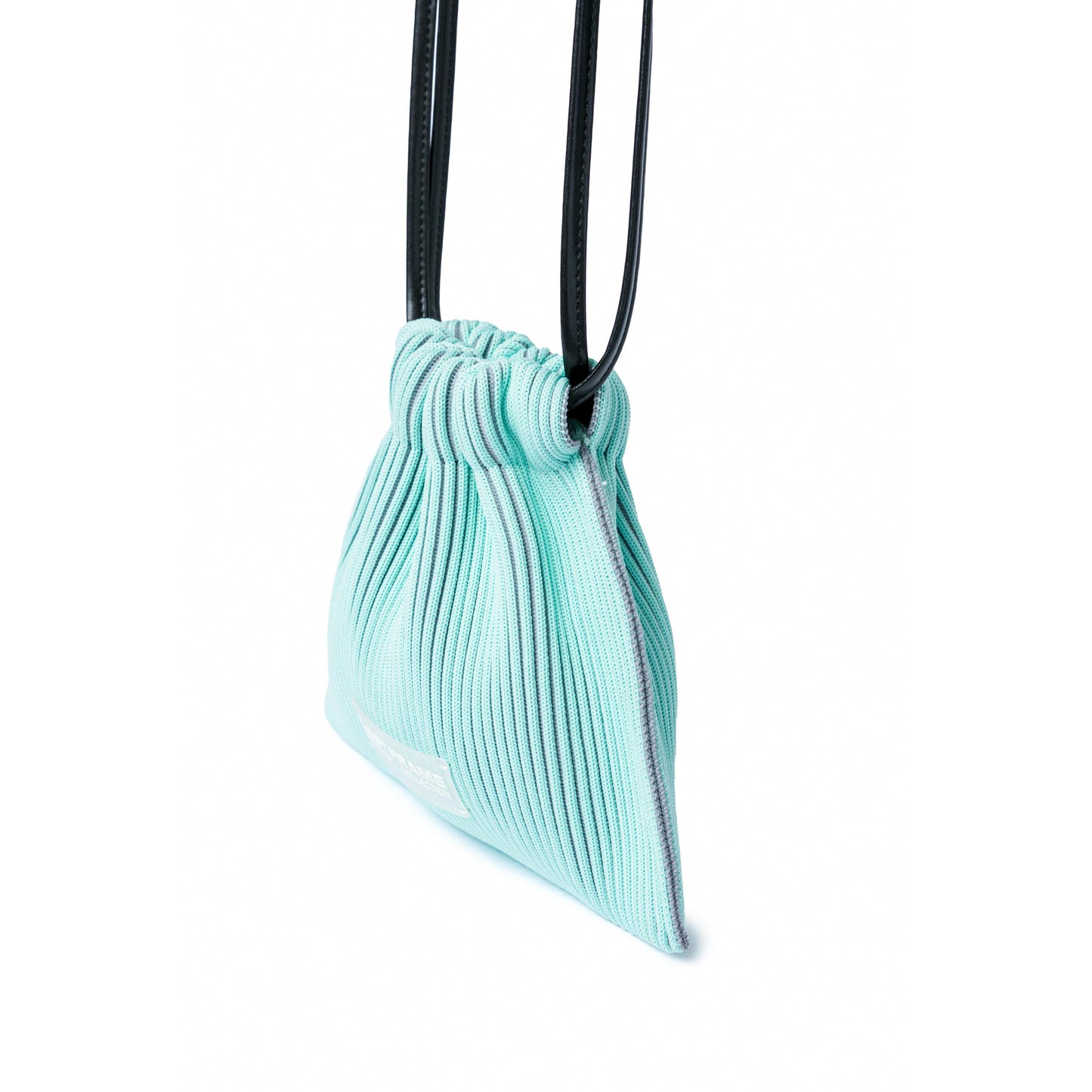 KASANE SACK BAG MINI / MINT GREEN x GRAY