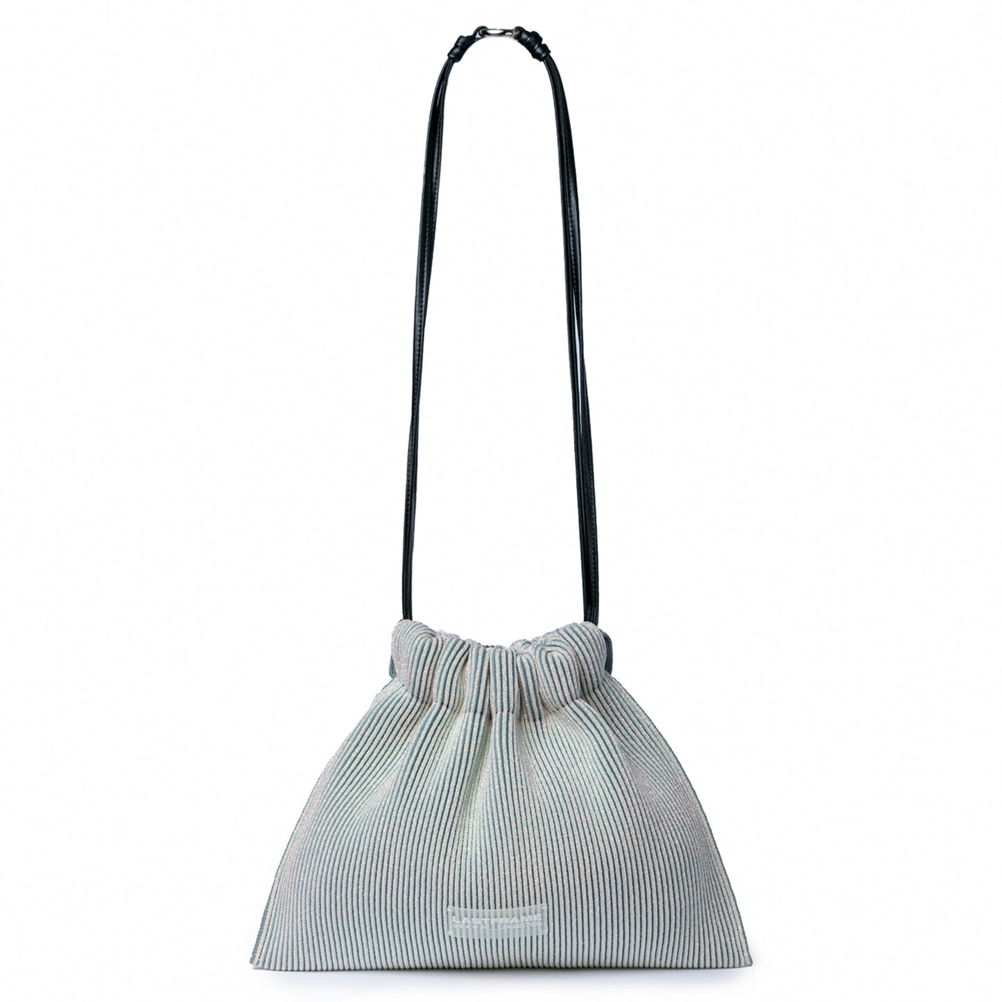 KYOTO METALLIC SACK BAG / HOLOGRAM x GRAY