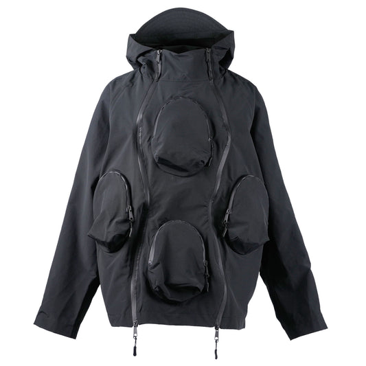 RECLUSE 3.0 HOODED SHELL ITALIAN SHELL 3L / BLACK