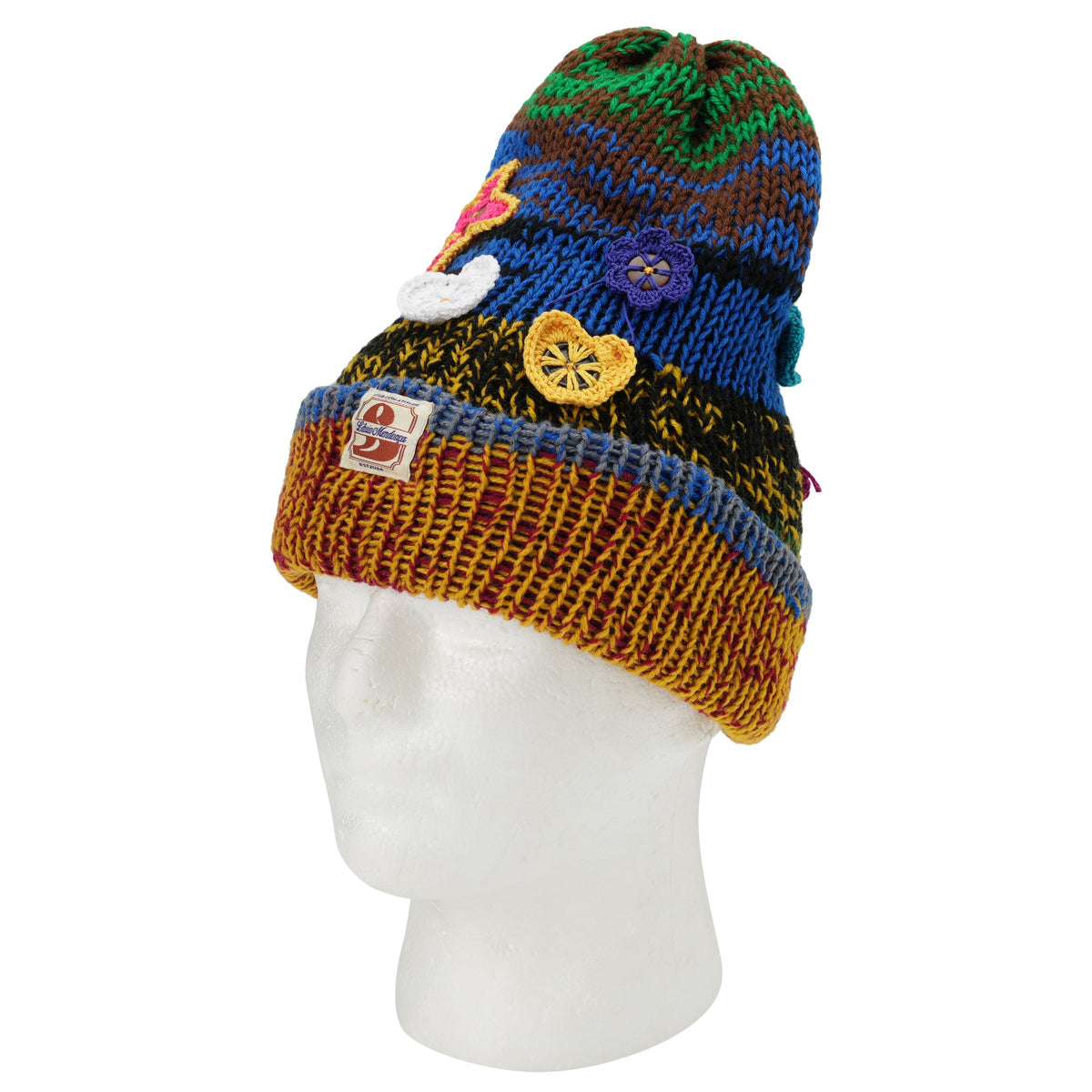 KNIT CAP（RECYCLED YARN BEANIE） / MULTI(NIGHT)