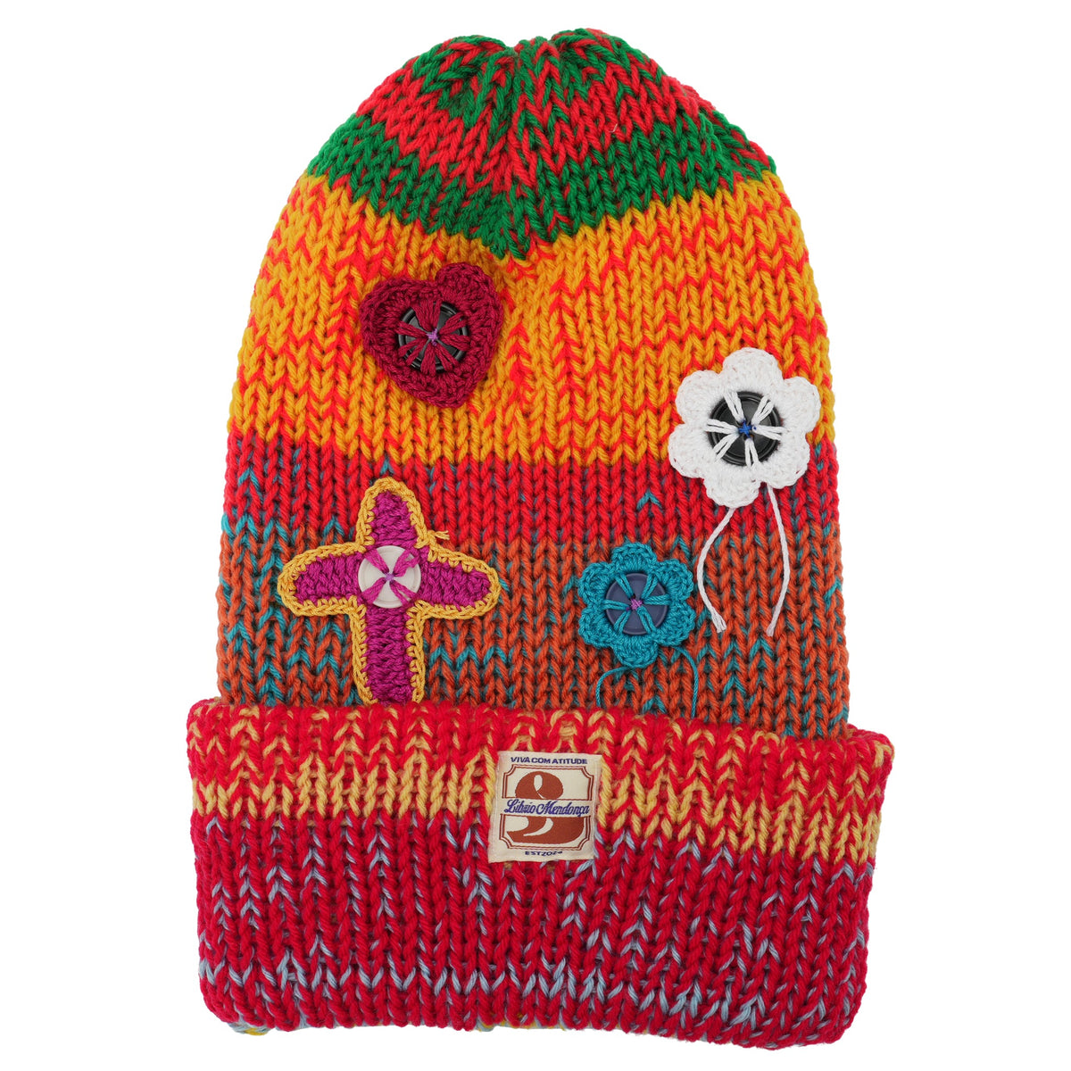 KNIT CAP（RECYCLED YARN BEANIE） / MULTI(MORNING)