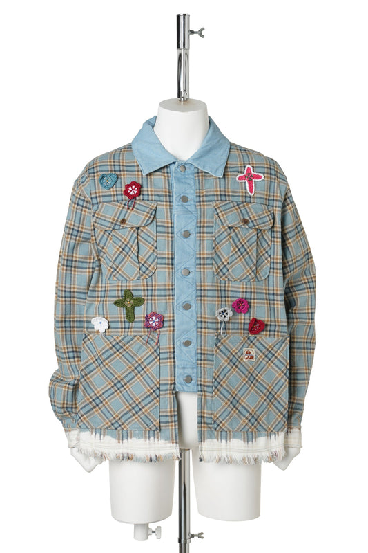 SHIRT（DOCKING CHECK SHIRT） / BLUE