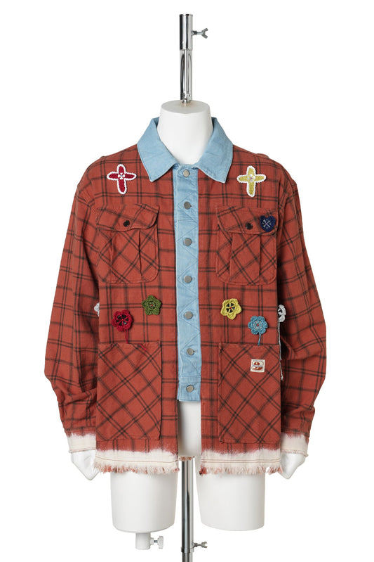SHIRT（DOCKING CHECK SHIRT） / RED