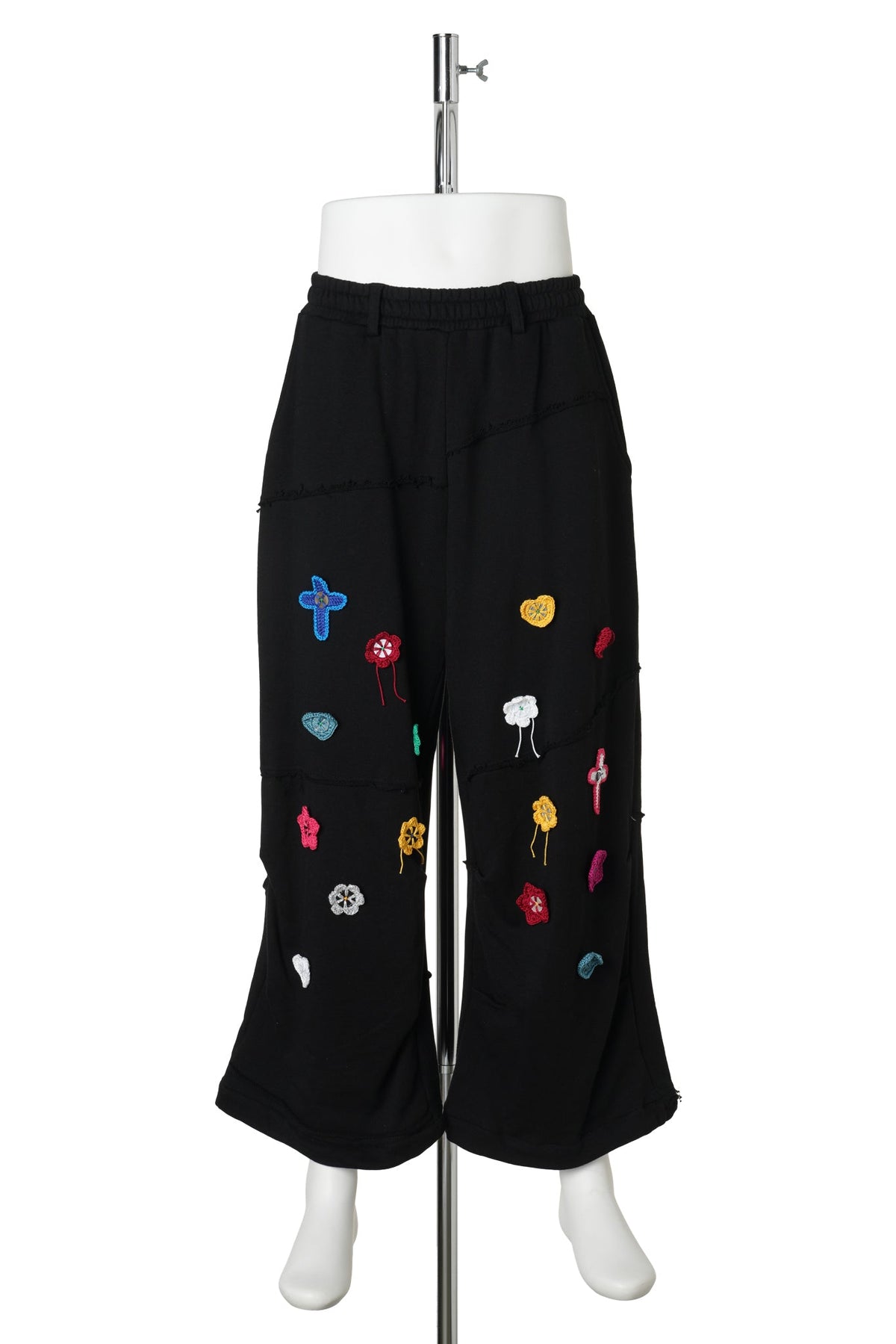 PANTS （WIDE SWEAT PANTS) / BLACK