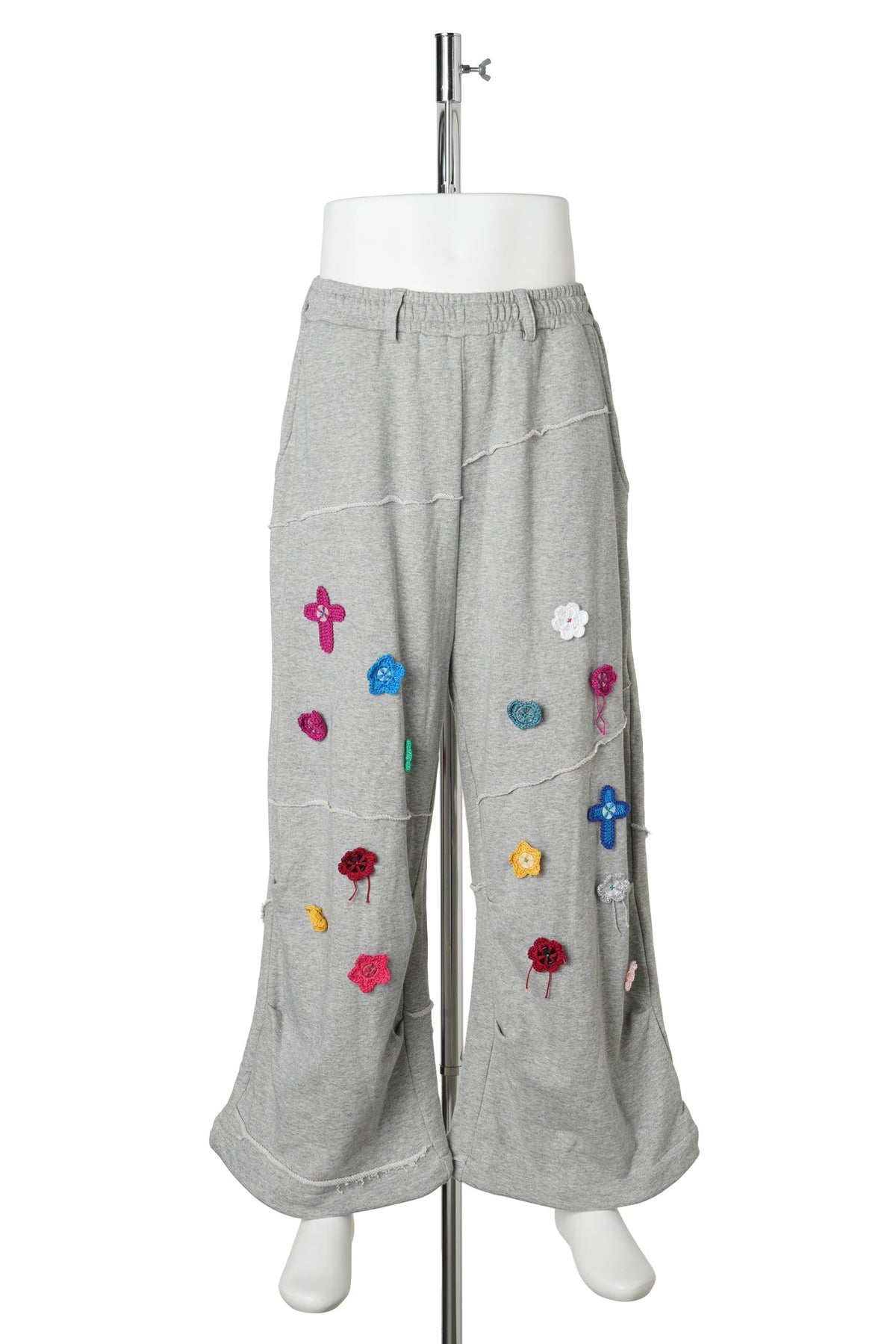 PANTS （WIDE SWEAT PANTS) / GRAY
