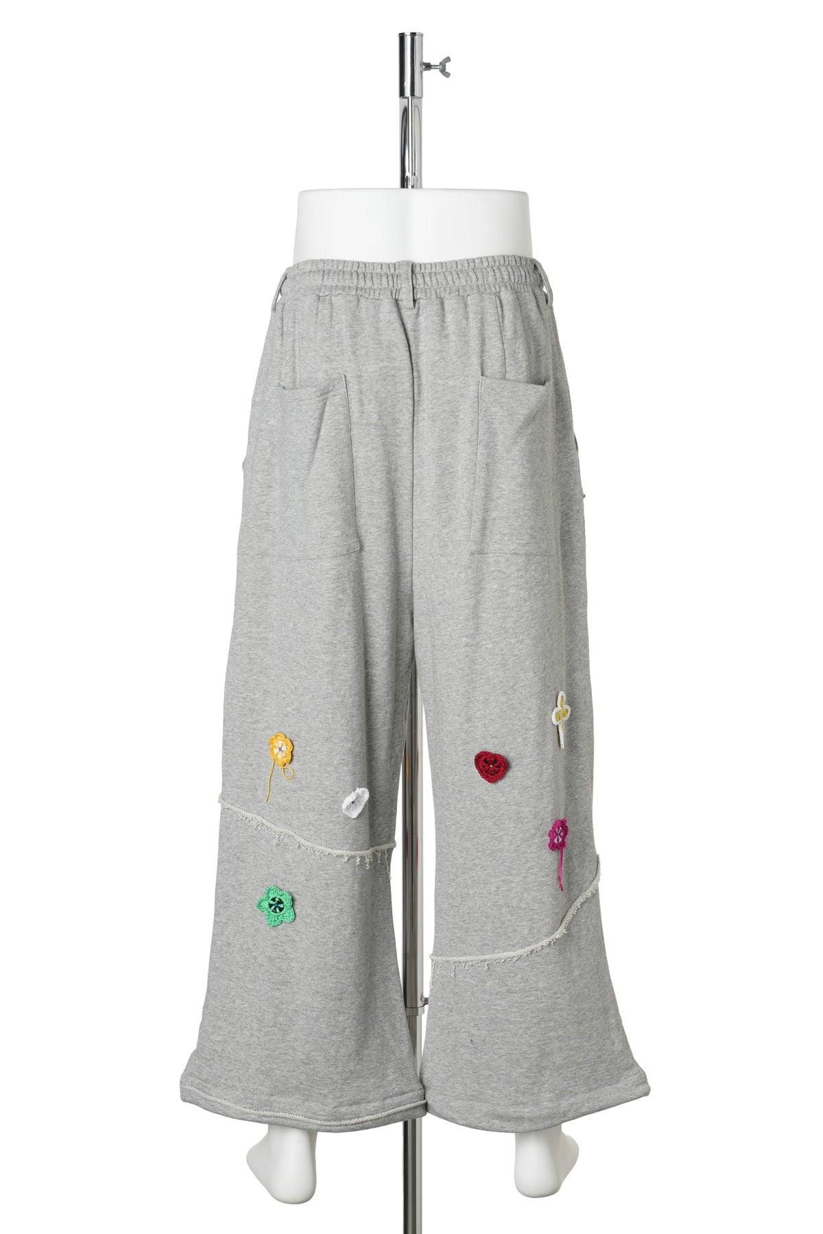 PANTS （WIDE SWEAT PANTS) / GRAY