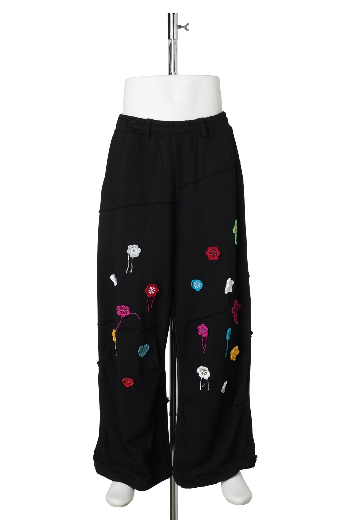 PANTS （WIDE SWEAT PANTS) / BLACK