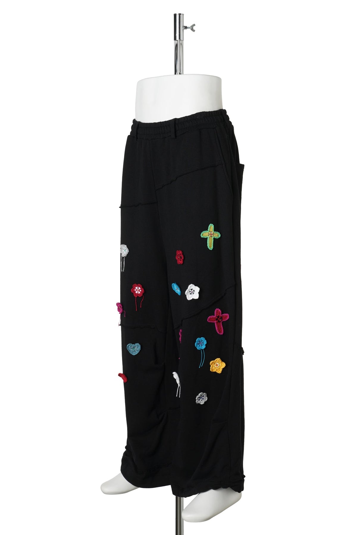 PANTS （WIDE SWEAT PANTS) / BLACK