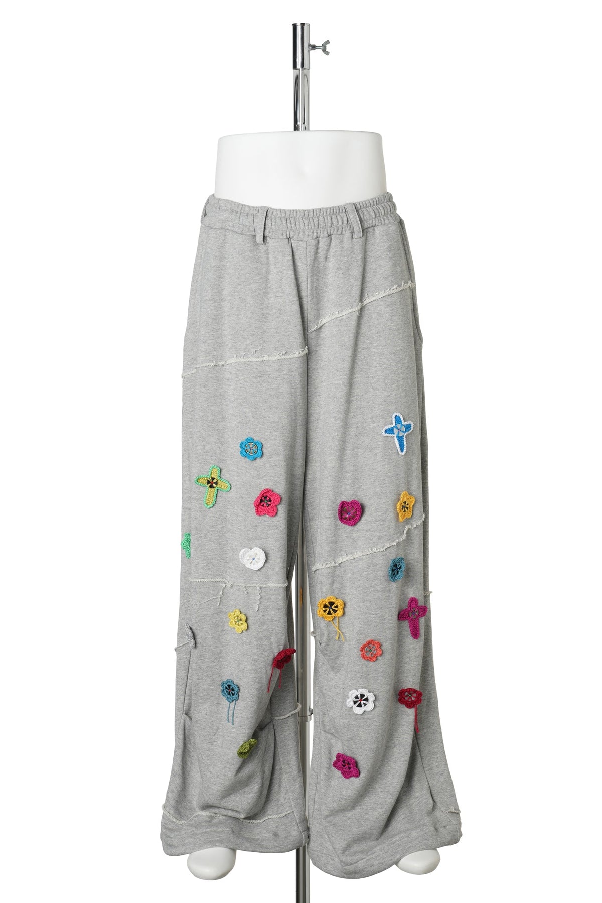 PANTS （WIDE SWEAT PANTS) / GRAY