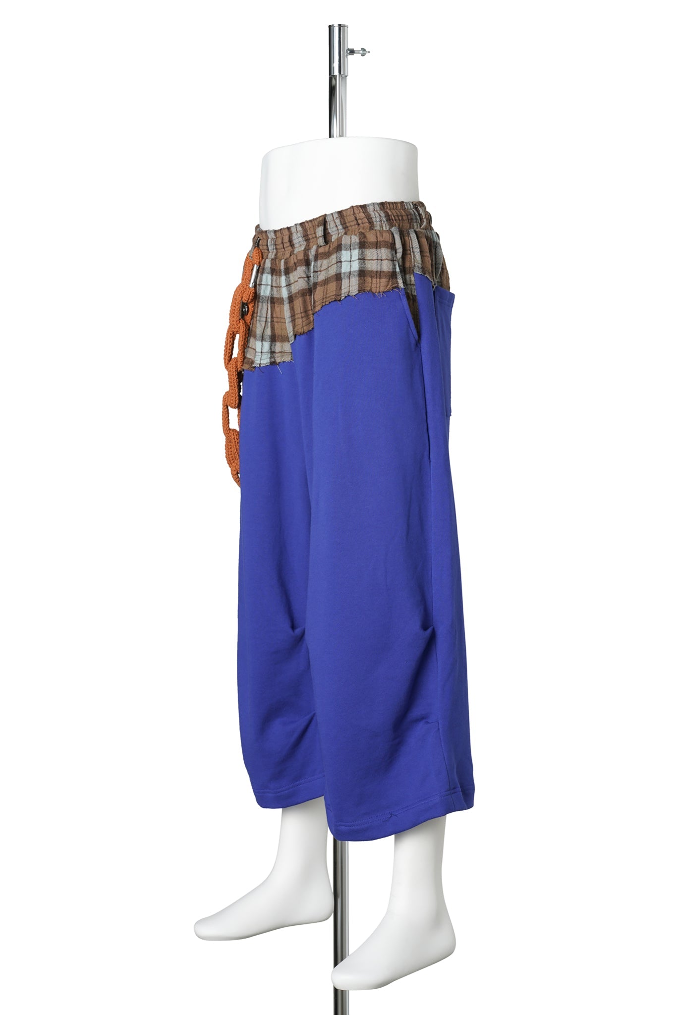 DOCKING SWEAT SHORTS / BLUE