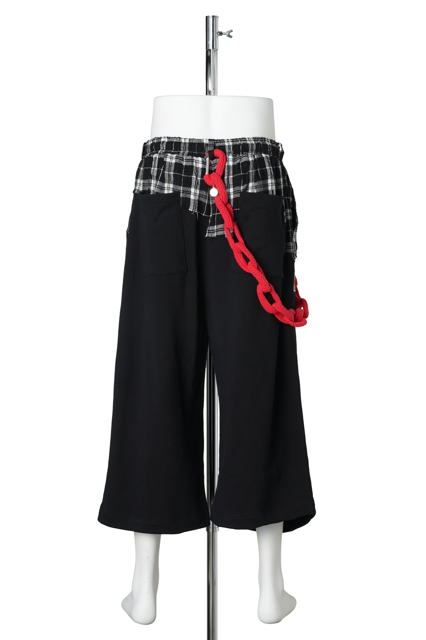 DOCKING SWEAT SHORTS / BLACK